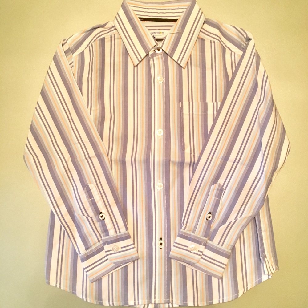 greendog LS Striped Button Down Shirt